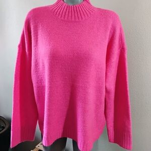 Loft, wide sleeve mock neck sweater, NEW with tags, XL. FINAL Price 💧💧💧💧